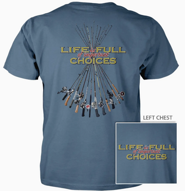 Choices Fishing Poles T-Shirt