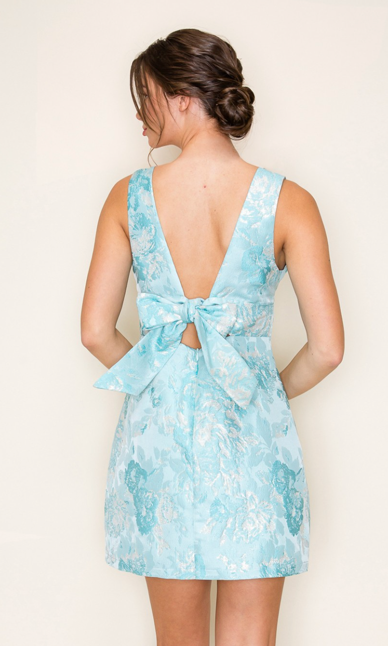 Dazzling Jacquard Dress