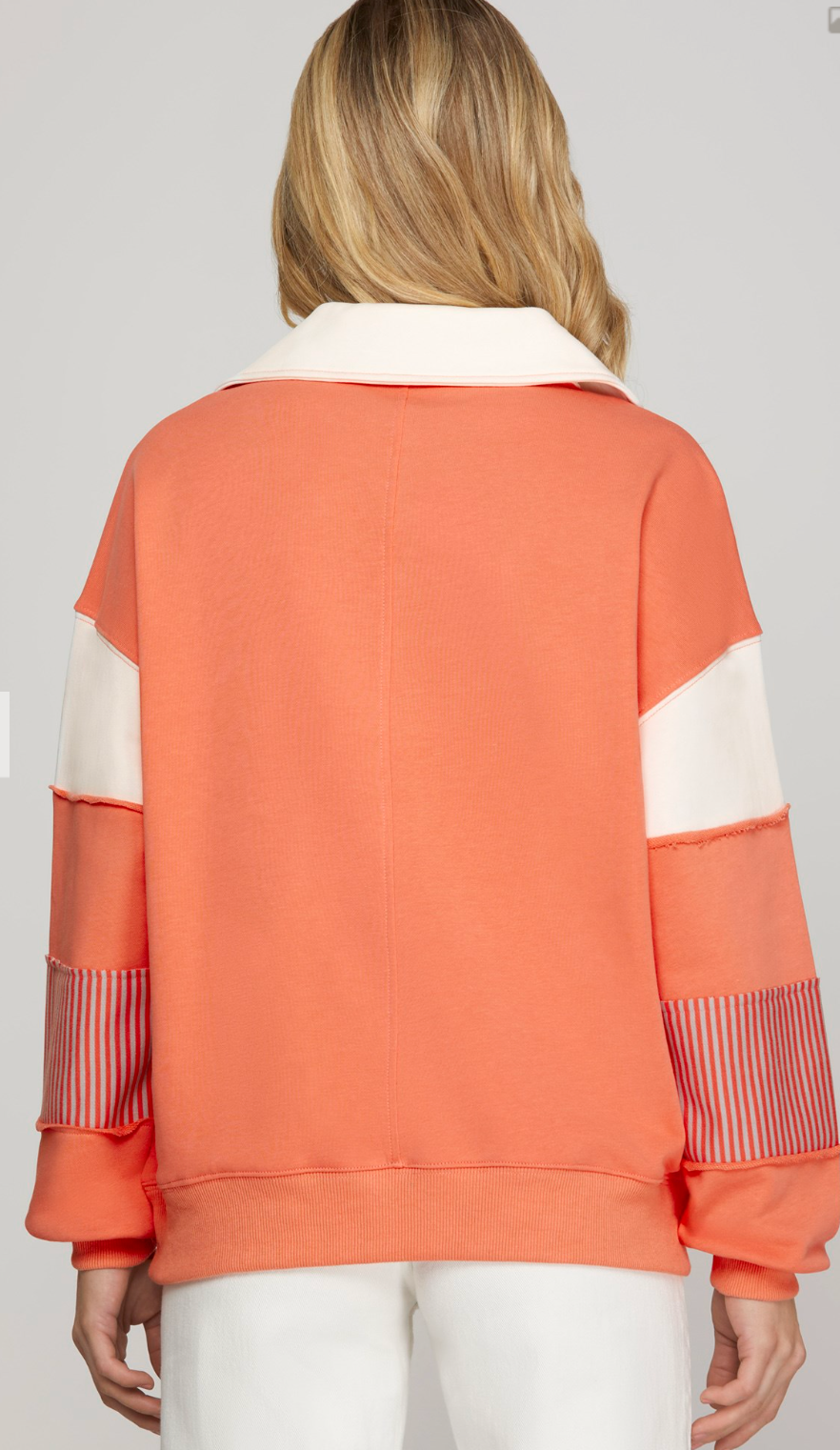 Color Block Sweatshirt