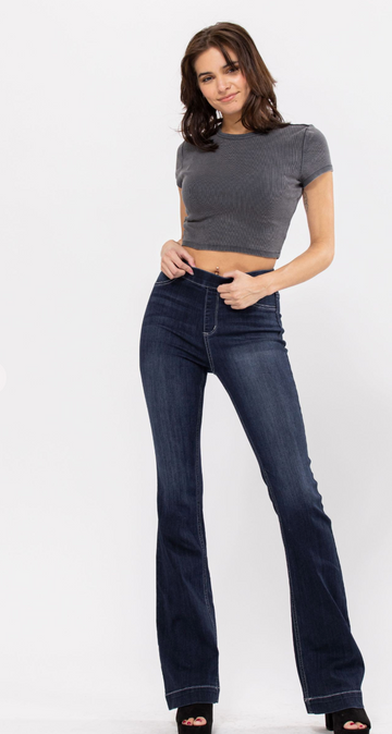 Cello High Rise Flare Jegging