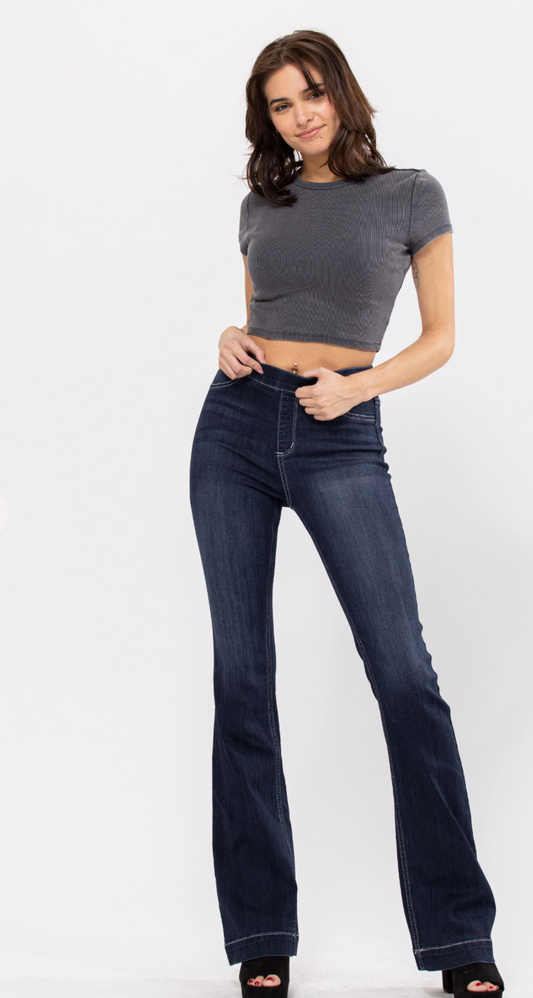 Cello High Rise Flare Jegging