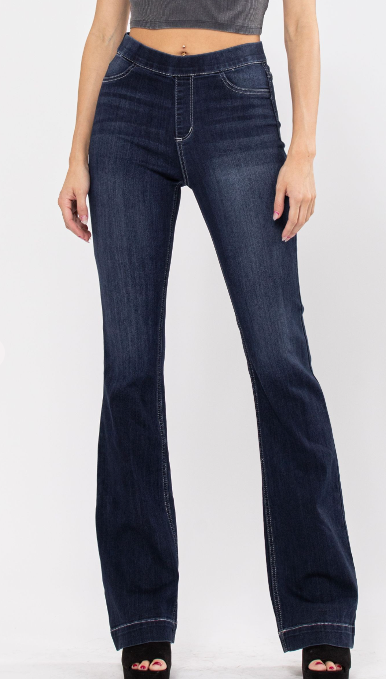Cello High Rise Flare Jegging