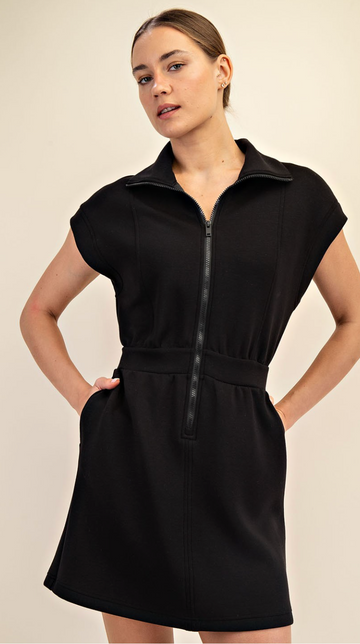 Luxe Modal Scuba Dress