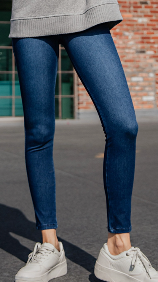 Cotton Stretch Denim Pants