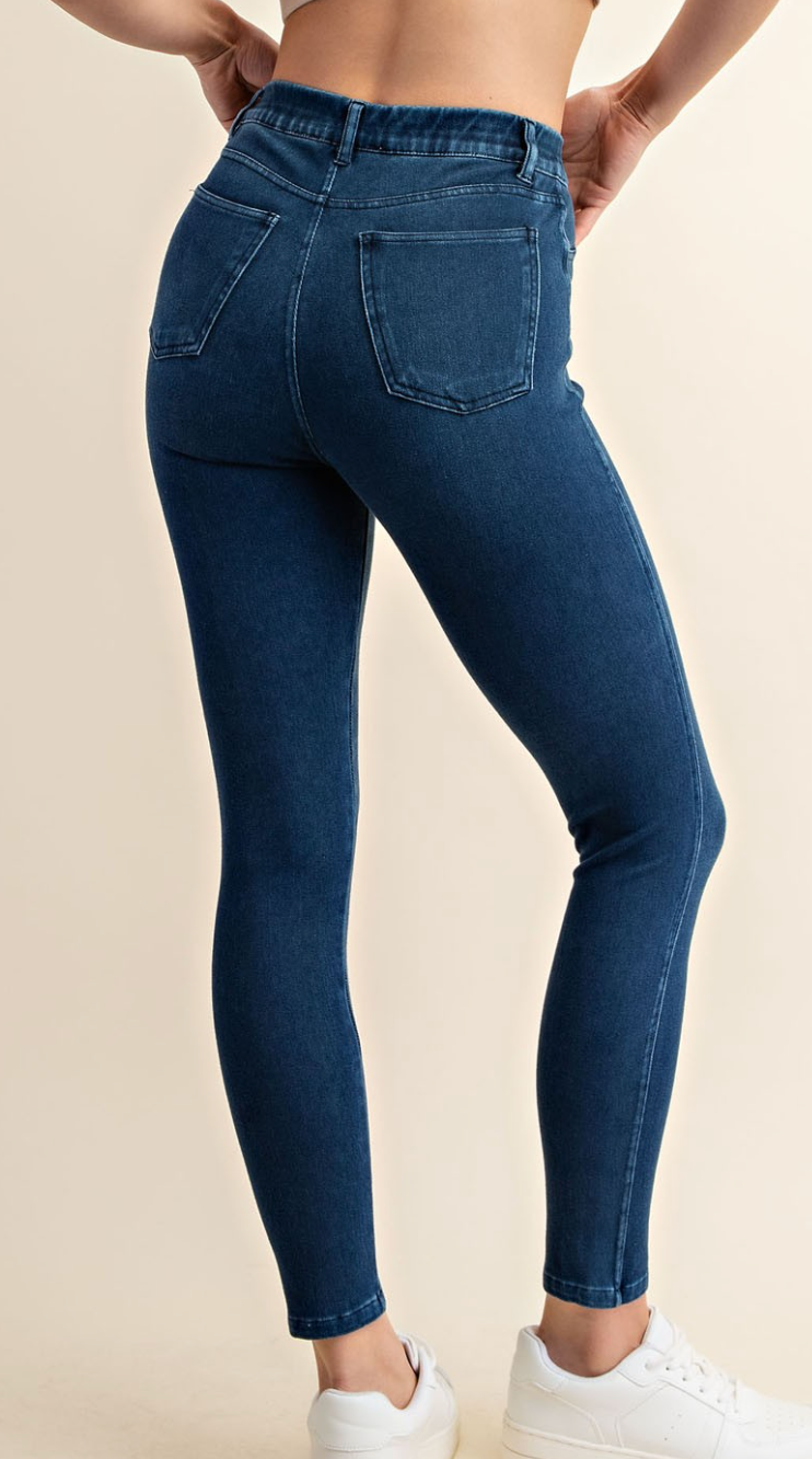 Cotton Stretch Denim Pants