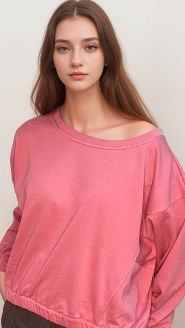 Cotton Long Sleeve Top