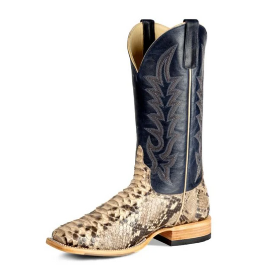 Mens HORSE POWER PYTHON BACK CUT MINK Cowboy Boots