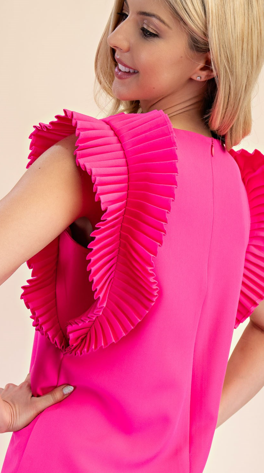 Stunning Pleated Dress