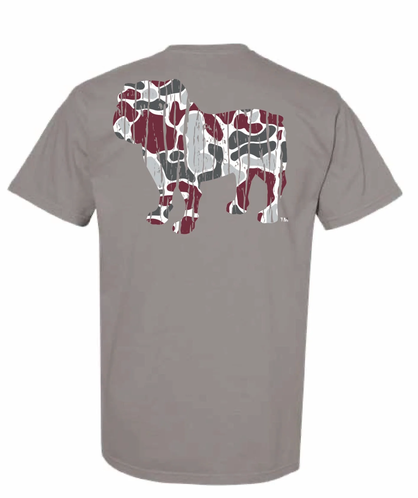 MSU Camo Bulldog Tee