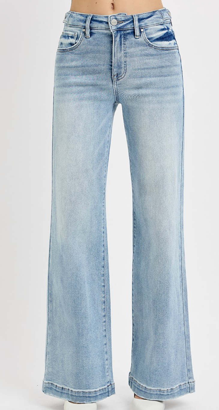 Risen Tummy Control High Rise Jeans