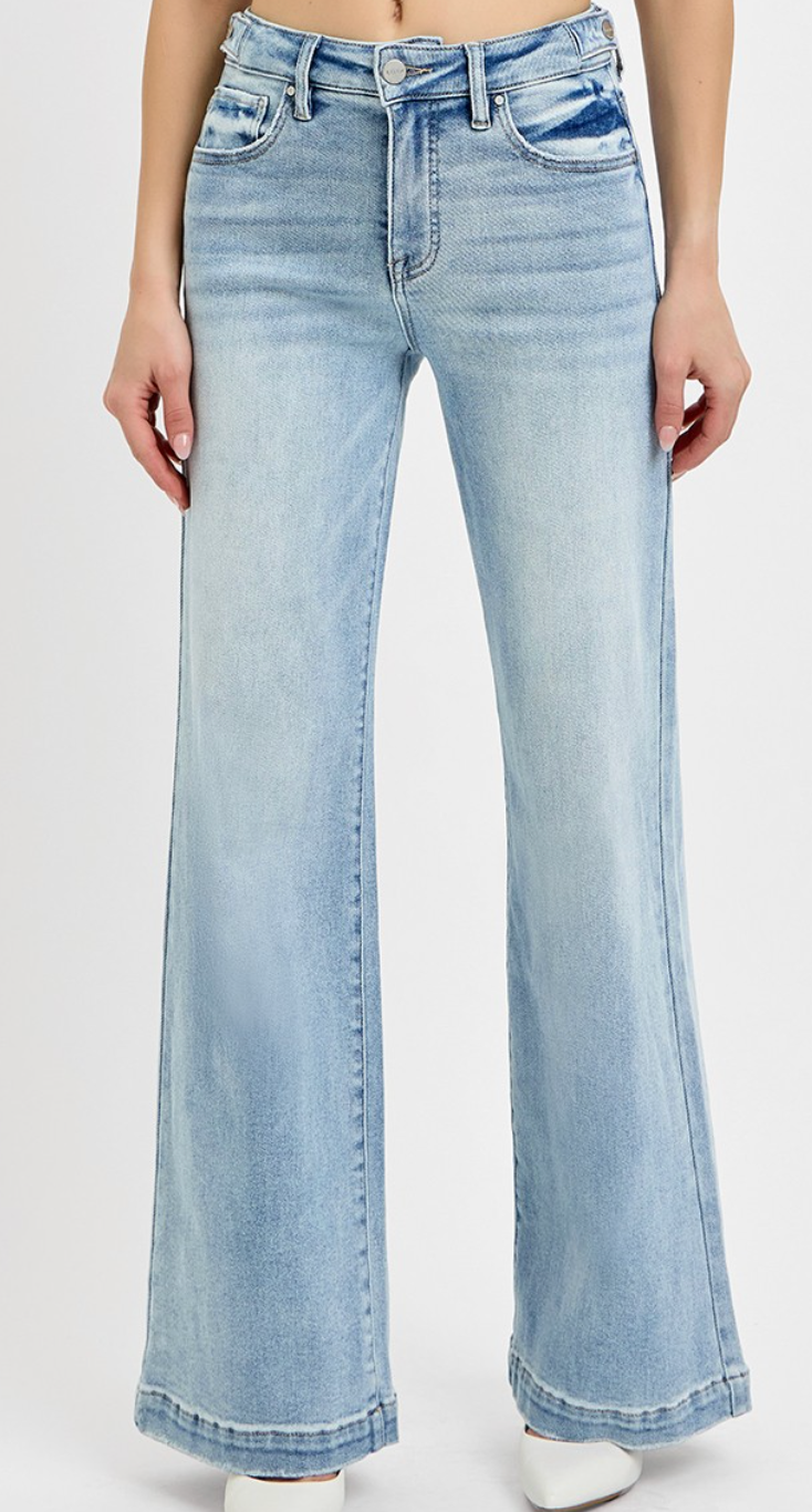 Risen Tummy Control High Rise Jeans