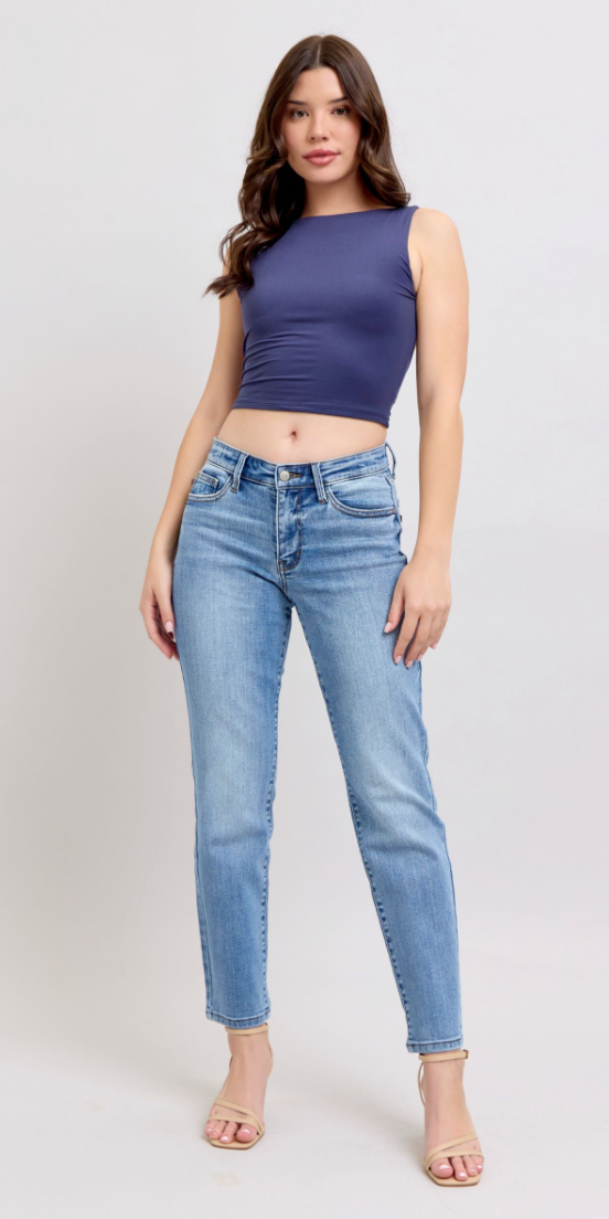 Judy Blue Vintage Wash Slim Fit Jean