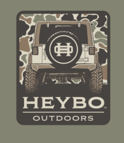 HeyBo Camo Jeep T-Shirt