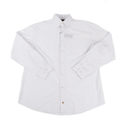 Men's L/S Solid Button Down Shirt