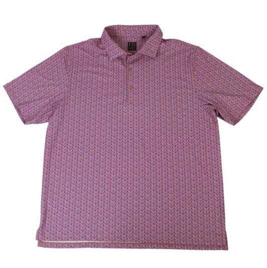 Men's Ball And Tees Print Polo