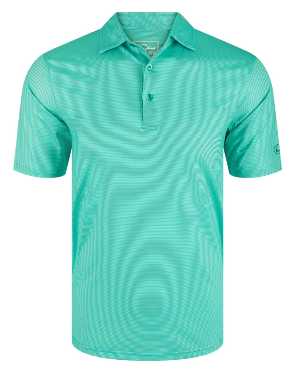 Drake Performance Chalk Striped Polo