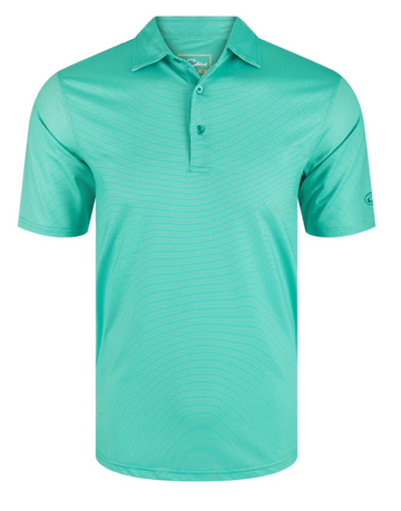 Drake Performance Chalk Striped Polo