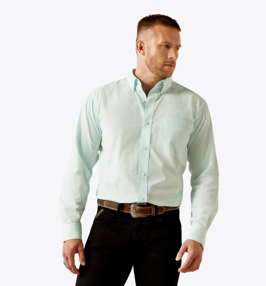 Ariat Solid Slub Classic Fit Shirt