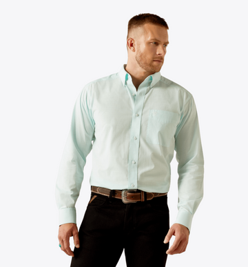 Ariat Solid Slub Classic Fit Shirt