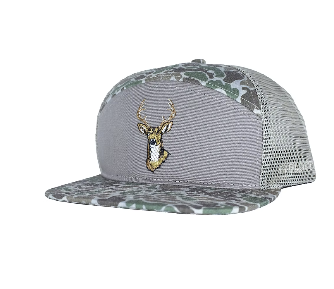 7 Panel Camo Deer Mount