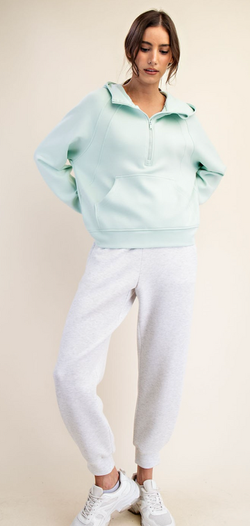 Modal Poly Span Scuba French Terry Hoodie