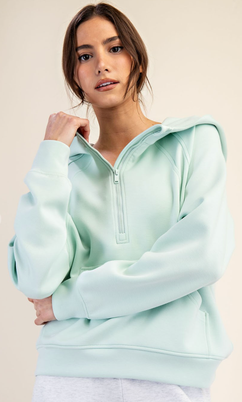 Modal Poly Span Scuba French Terry Hoodie