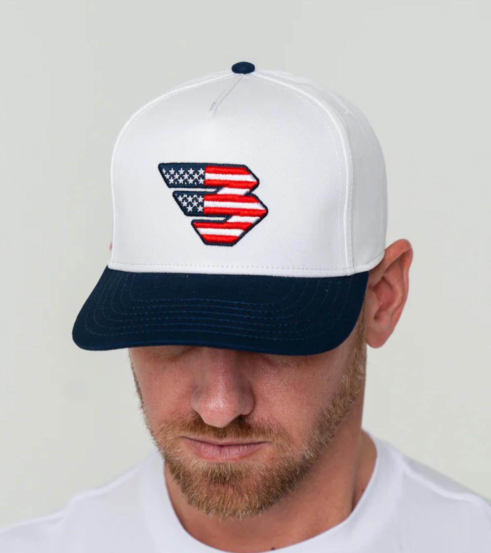 Cap - Patriotic Flying B Logo