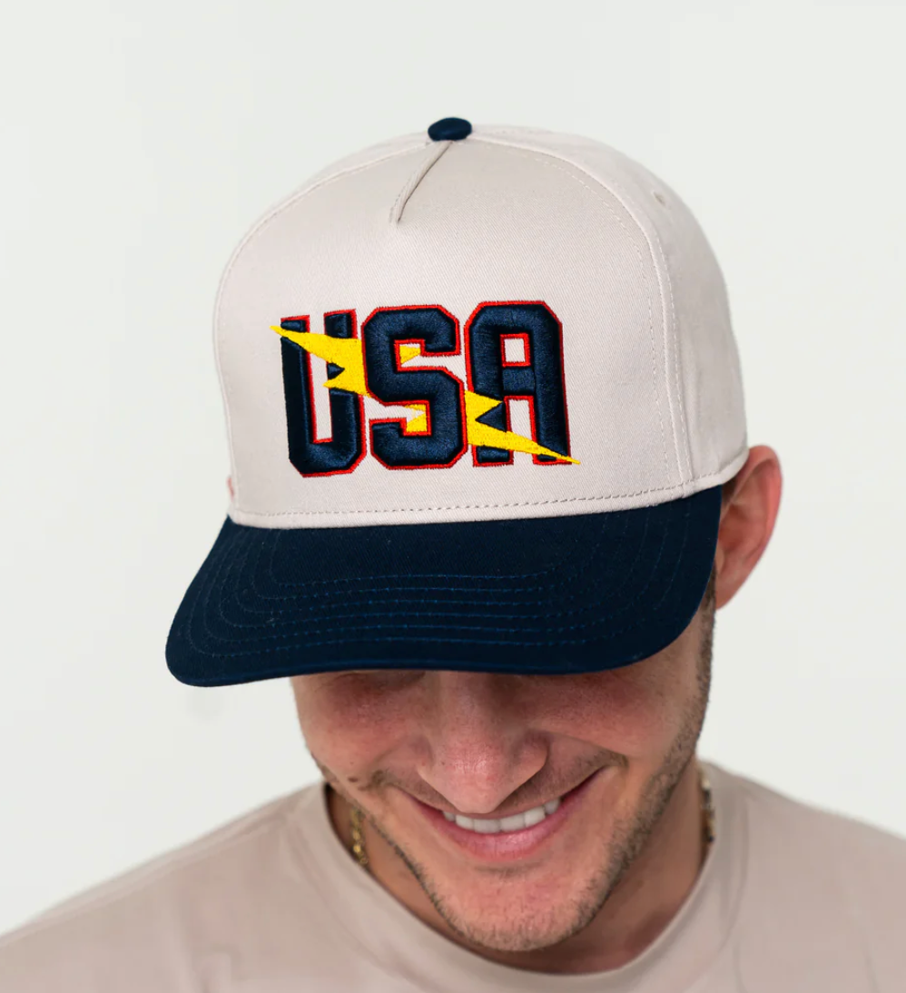 Cap - USA Lightning