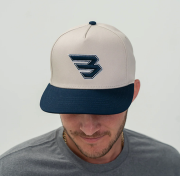 Cap - 3D Flying B Logo - Navy