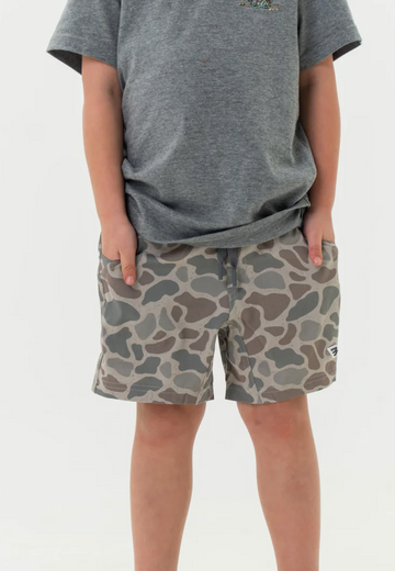 Youth Athletic Short - Classic Deer Camo