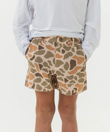 Youth Everyday Short - Venado Camo - Brown Pocket