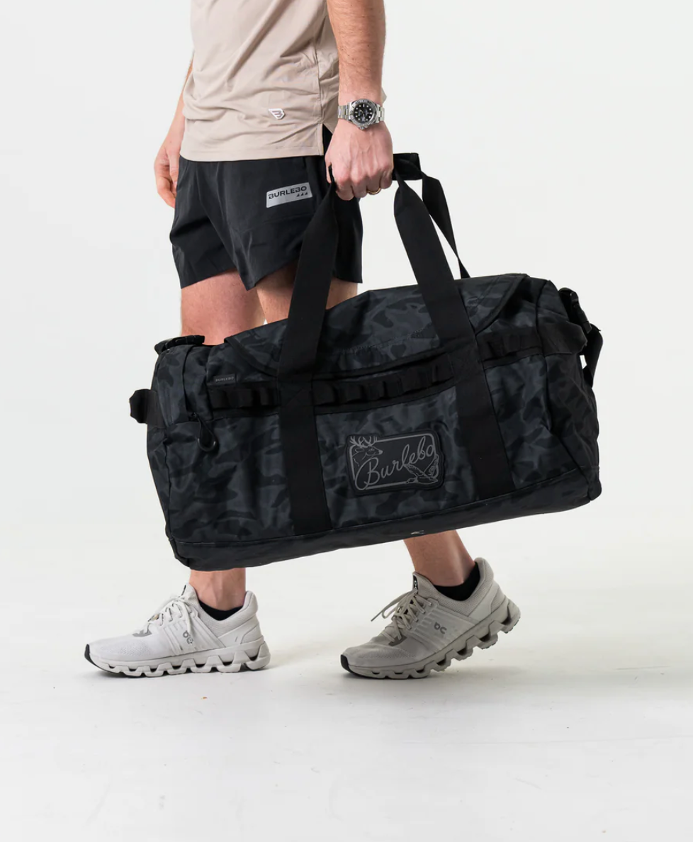 BURLEBO Duffle - Black Camo