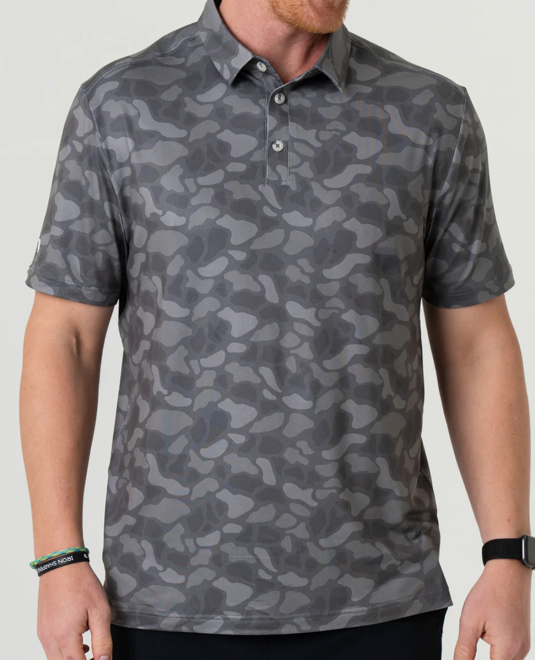 Performance Polo - Stone Camo