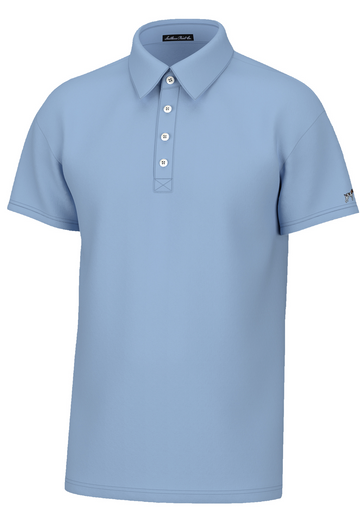 Charles 4-Button Pique Polo