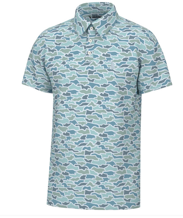 Dirty Myrtle Polo - Cool Oak Camo
