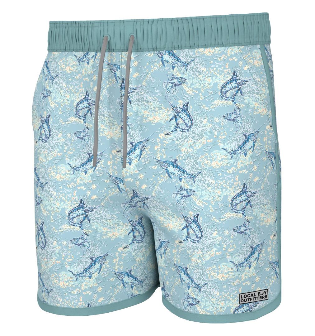 Wando Swim Trunk - Offshore