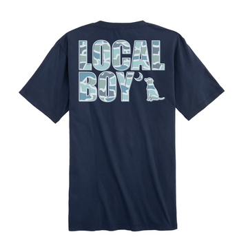 Raised Camo Text T-Shirt