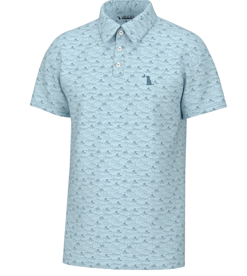 Dirty Myrtle Polo - Saltwater