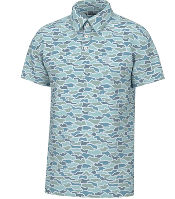 Youth Dirty Myrtle Polo - Cool Oak Camo