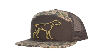 Fieldstone 7 Panel Backwoods Camo 3D Puff Hat