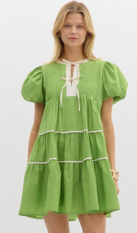 The Pintuck Detailed Dress
