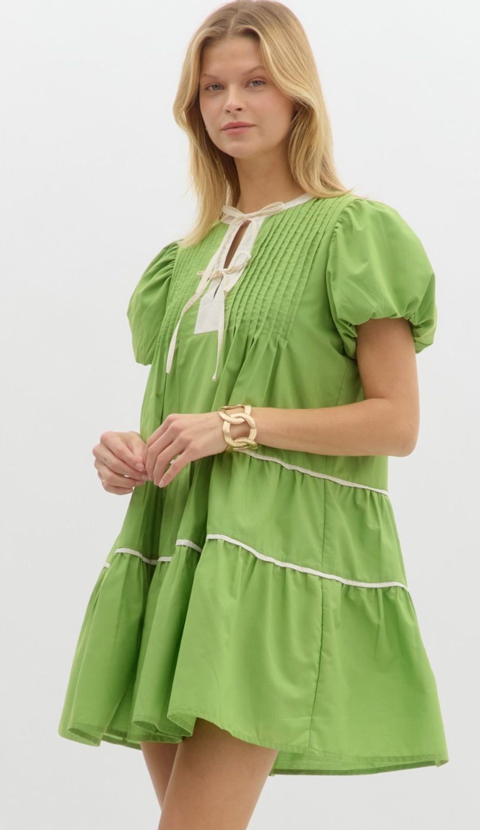 The Pintuck Detailed Dress