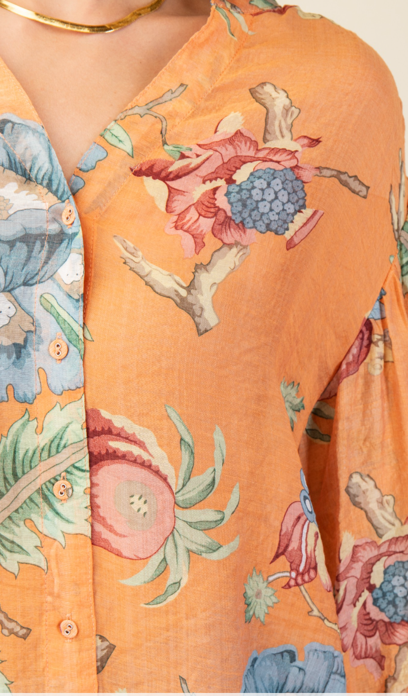 Stylish Floral Printed Top