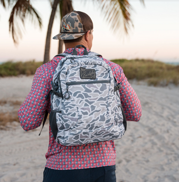 Burlebo Backpack - White Camo