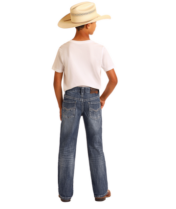 Rock & Roll Boy's Bootcut Jean #BB_3482