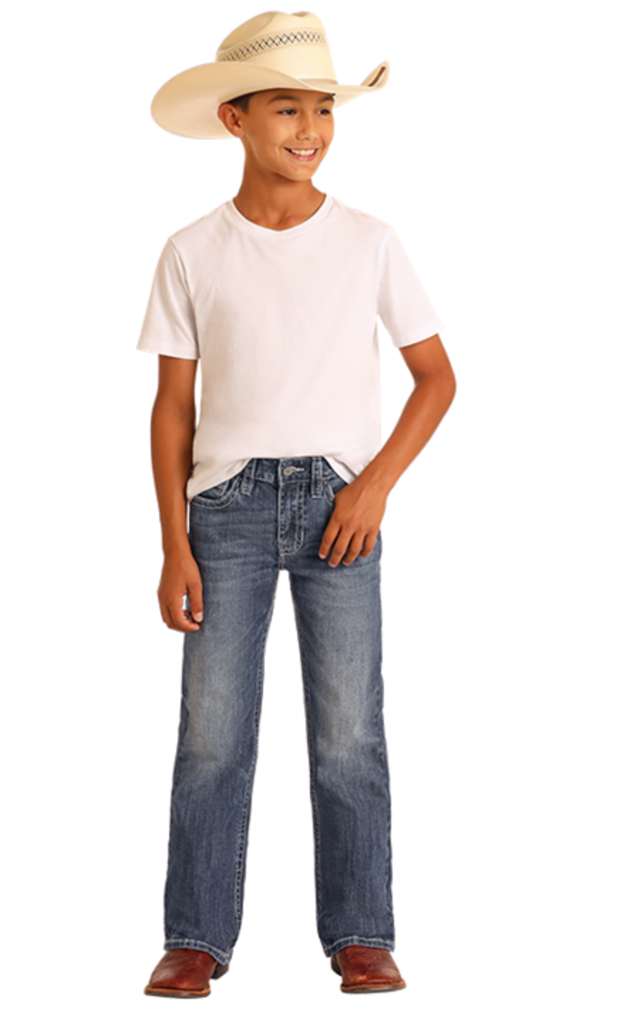 Rock & Roll Boy's Bootcut Jean #BB_3482