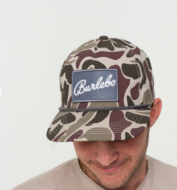 Cap - BURLEBO Grey Patch - Camo
