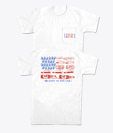 Buzzin' In the USA Pocket Tee