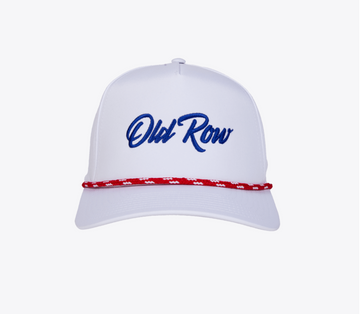 Old Row Script Rope Hat