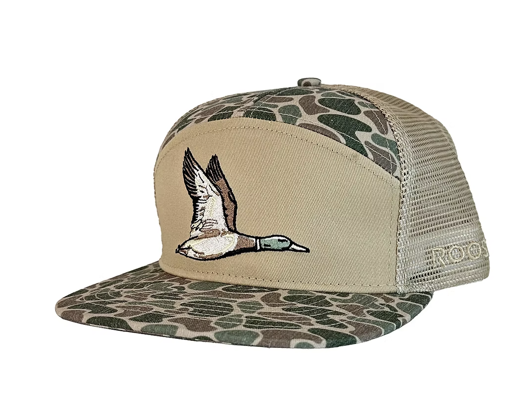 Roost 7 Panel Camo Full Color Duck